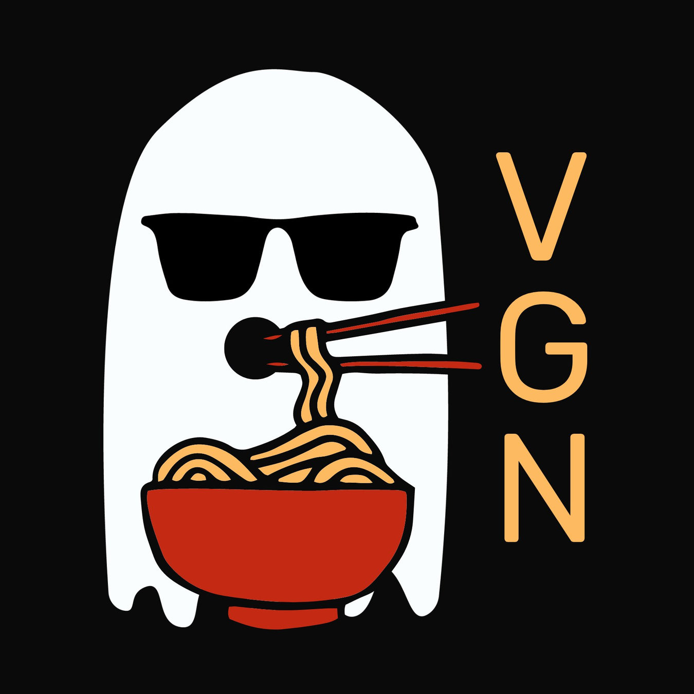 Vegan Ghost Noodle