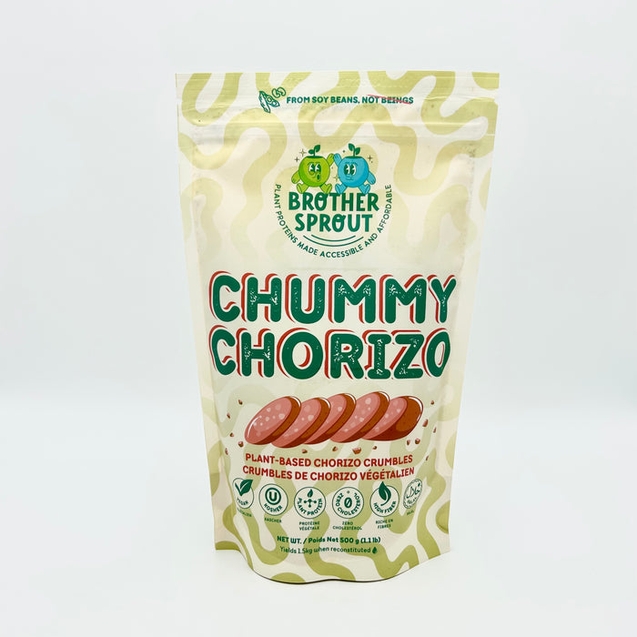 Brother Sprout Chummy Chorizo (Plant-based Chorizo Crumbles)