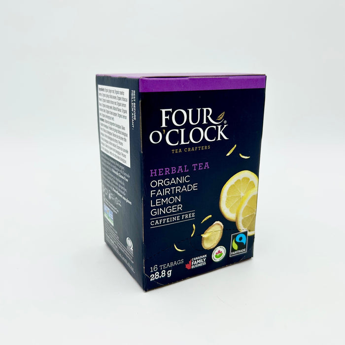 Four O'Clock Lemon Ginger Tea (organic)