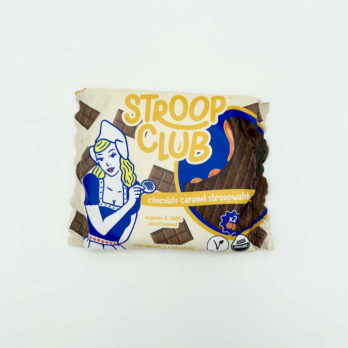 Stroop Club Caramel Stroopwafels (organic)