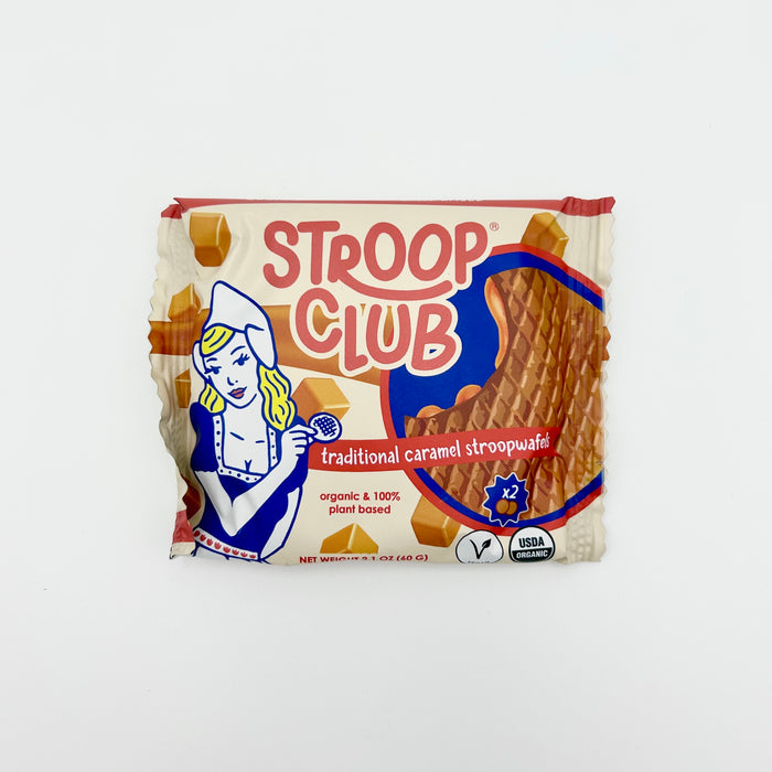 Stroop Club Caramel Stroopwafels (organic)